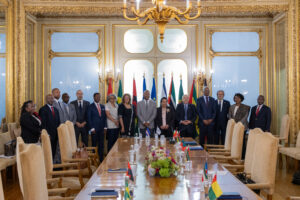 REPRESENTANTE PERMANENTE DE ANGOLA PARTICIPA NA VISITA DO PRIMEIRO-MINISTRO DE CABO VERDE À SEDE DA CPLP